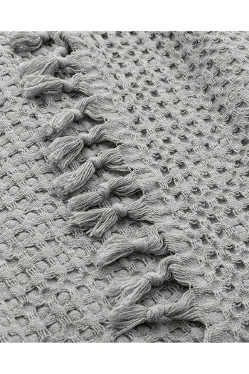 Madame Coco King Size Gray Mulette Bedspread