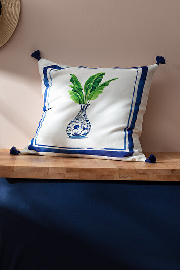 Madame Coco Valenza Throw Pillow Cover - Stylish and Comfortable