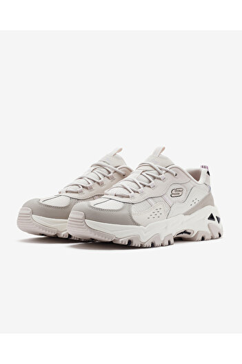 SKECHERS D'lites Hiker Kadın Bej Sneakers 180128 Ntmt