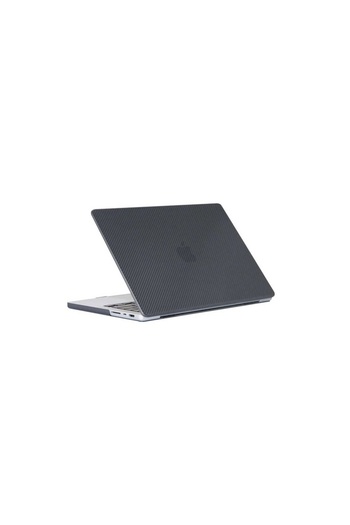 morfide Apple MacBook Pro 16.2 2023 A2780 Compatible Zore Msoft Carbon Fiber Design Cover