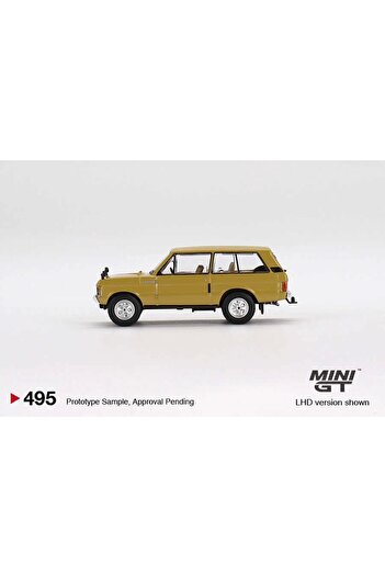 mini gt 1/64 Scale Collectible Model Vehicle Mgt00495 Range Rover 1971 / Bahama Gold