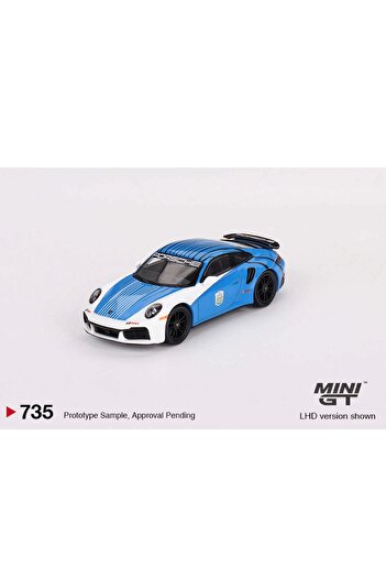 mini gt 1/64 Honda Civic Type R 2023 Pace Car Blue No:753