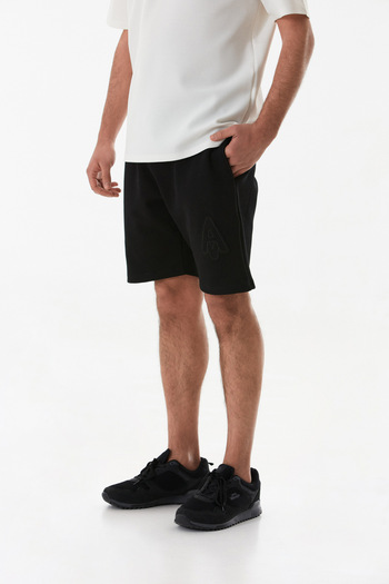 Fulla Moda A Embroidered Waist Tie Pocket Shorts