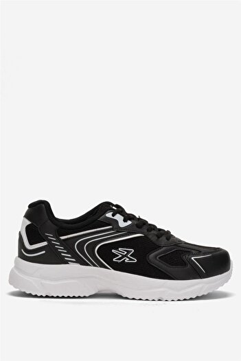 Liger Unisex Black and White Water Repellent Sneakers