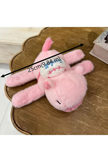Halımax Pembe Kapibara Peluş Oyuncak Bileklik Araba Dekoru Araç İçi Yumuşak Capybara Oyuncak