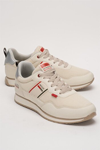 Liger Ανδρικά Casual Sneaker Αθλητικά Παπούτσια CREAM