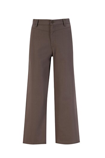 Armine Straight Pantolon Ort2720 Kahverengi