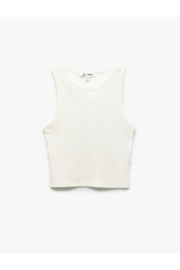 Koton Crew Neck Sleeveless Cotton Slim Fit Women's Undershirt
