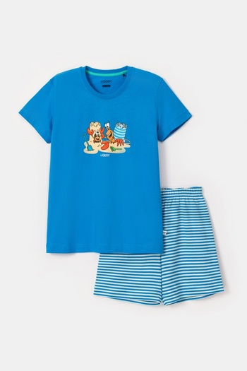 Woody 2-8 Years Old Boys' Pajamas-Pss - 845-Blue