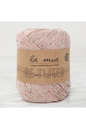 KNC Home خيط الحياكة اليدوية La Mia Re-Tweed Beige Melange - L022