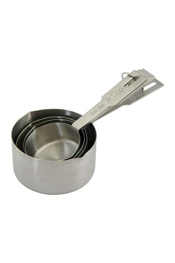 dudy 4Pcs Measuring Spoon Set (60Ml-80Ml-125Ml-250Ml)