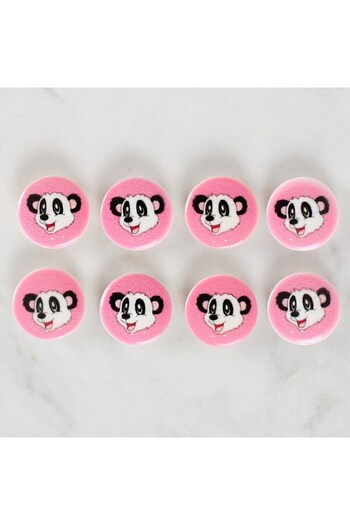 CT STONES Loren Crafts 8-Piece Panda Button - 1051