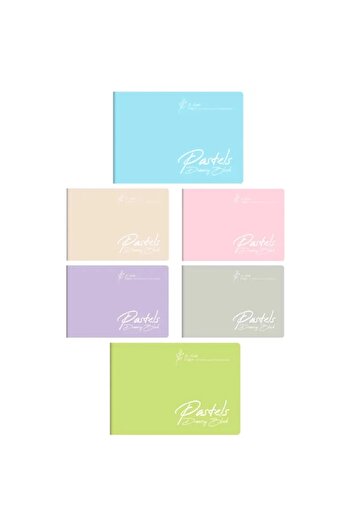 Gıpta Pastels 17X24 Pp Cover Wire Stitched Drawing Notebook 32 Yp.
