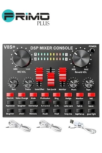 Primo Plus V8+ Live Sound Card