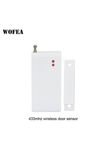 Choice 1pcs Wofea Wireless Window Door Sensor Magnetic Contact Detector Use For Home Alarm System 433MHZ 1