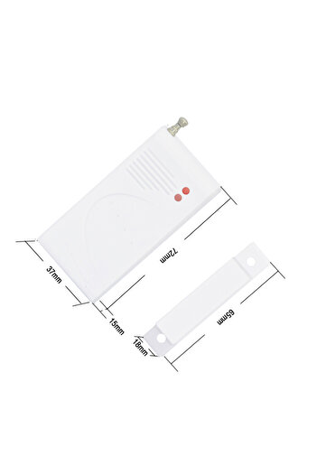 Choice 1pcs Wofea Wireless Window Door Sensor Magnetic Contact Detector Use For Home Alarm System 433MHZ 1