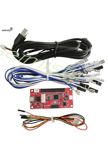 Choice 1 kit 4.8mm-5pin Joystick bluetooth zero delay Encoder PCB Board USB Arcade Zero Delay Controller TO