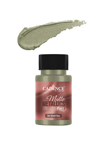 Cadence Boya MMB23 Yeşil Altın Mat Metalik Boya 50ML