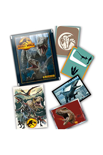 Panini Jurassic World Domination Sticker Set of 6