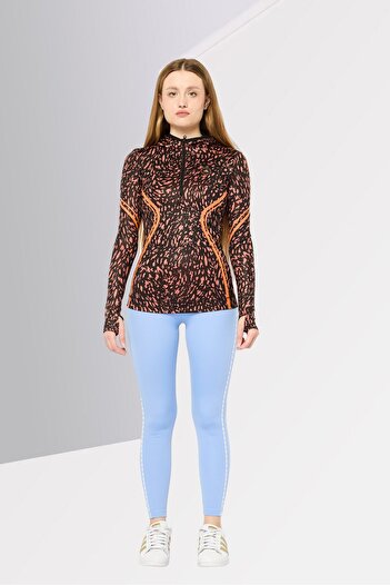 adidas by Stella McCartney Women Sportswear Fit Long Sleeves Outdoor Sweatshirt, Black