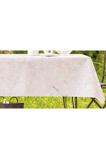 Madame Coco Pvc Mesa Cover - Powder Border
