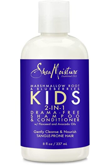 Shea Moisture Marshmallow Root and Blueberries Kids 2-In-1 Shampoo and Conditioner for Kids 8 oz