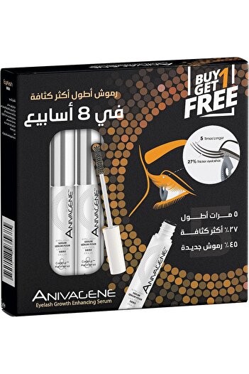 Anivagene - Eyelash Growth Enhancing Serum Duo Kit (1+1)
