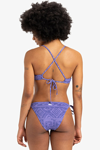 Quiksilver DUSTED FAIRY ΠΑΓΚΟΣΜΙΑ ΘΕΡΜΟΤΗΤΑ 64X64 EQWX 303133 -PMG6 Μπικίνι Τοπ
