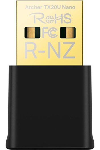 TP-LINK محول Nano USB WiFi 6 للكمبيوتر الشخصي (Archer TX20U Nano) - شبكة لاسلكية ثنائية النطاق AX1800 2.4G/5G
