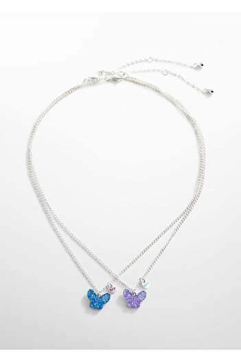 MANGO Colier de argint pentru fete 67040310