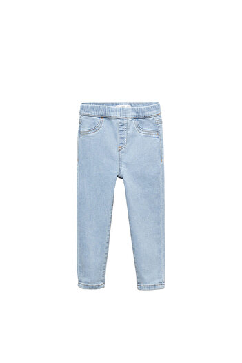 MANGO Woman Baby Girl Denim Jeans - Medium Color, Model67161009