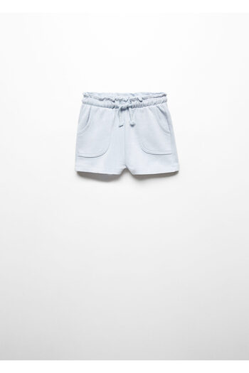 MANGO Woman Sky Blue Baby Girl Shorts & Bermuda 67036012