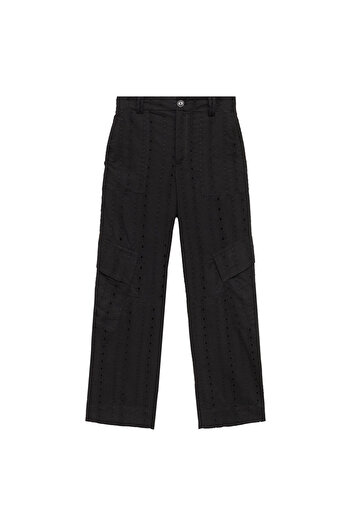 MANGO Woman Women's Black Pants 67079052