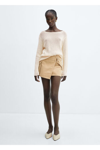 MANGO Woman Natural Women's Sweater 67095748