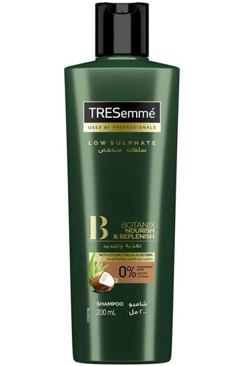 Tresemme Shampoo Botanix Nourish Replenish 200ml (4704) --- TRESemmé Botanix Sulfate-Less Shampoo 200ml 4704