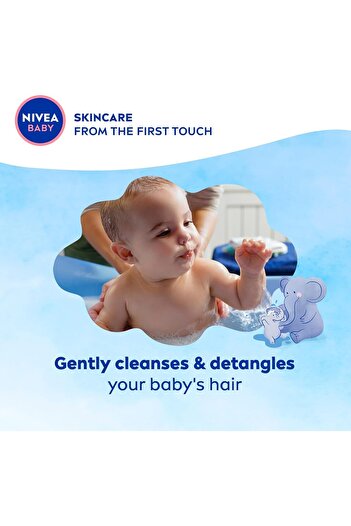NIVEA Baby Pure & Mild Shampoo, Camomile Extract, 500ml