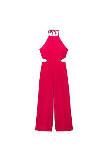 MANGO Woman Women's Fuchsia Jumpsuit 67979229