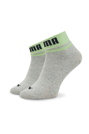 Puma Sada 2 párů unisex vysokých ponožek White Adults