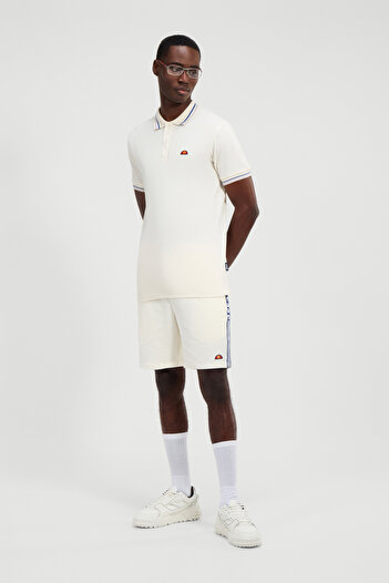 Ellesse Bílé pánské tričko Polo Neck