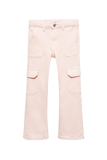MANGO Woman Pastel Pink Girls Jeans 67013275