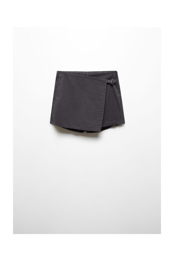 MANGO Kids Buckled skirt trousers