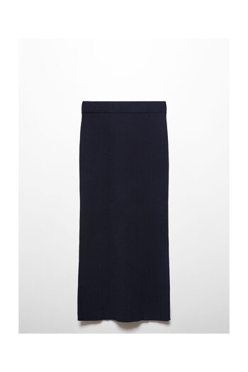 MANGO Kids Slit knitted skirt