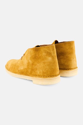 CLARKS Men Desert Lace Up Boots, Brownish Orange