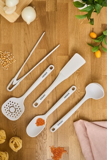 Karaca Chef's Star 5 Piece Service Set Cream