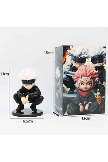 BANDAI With Box 15cm Jujutsu Kaisen Anime Figure 3 Style Satoru Gojo Action Figure Lord of the Curse Sukuna