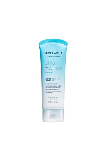 Missha جل التقشير الكوري سوبر أكوا ألترا هيالرون، تركيبة لطيفة وناعمة - 100 مل