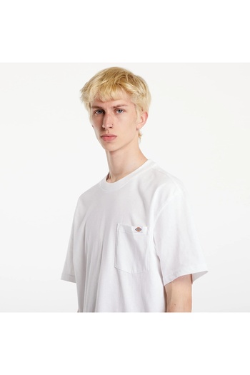 Dickies Λευκό μπλουζάκι τσέπης Dickies Luray