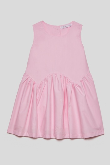 NK 01-04 Years Old Baby Girl Pink Candy Dress - Pink