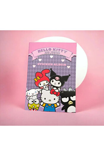 1000 çeşit hediye dünyası Kuromi Sticker Album Notebook