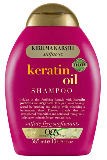 OGX Kırılma Karşıtı Keratin Oil Şampuan 385 ml